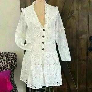 ASOS, Eyelet dress, Size 4 Tall